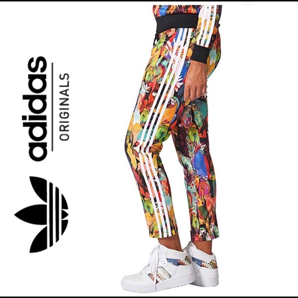 NWOT Adidas Originals Passaredo Cigarette Pants - Picture 2 of 4